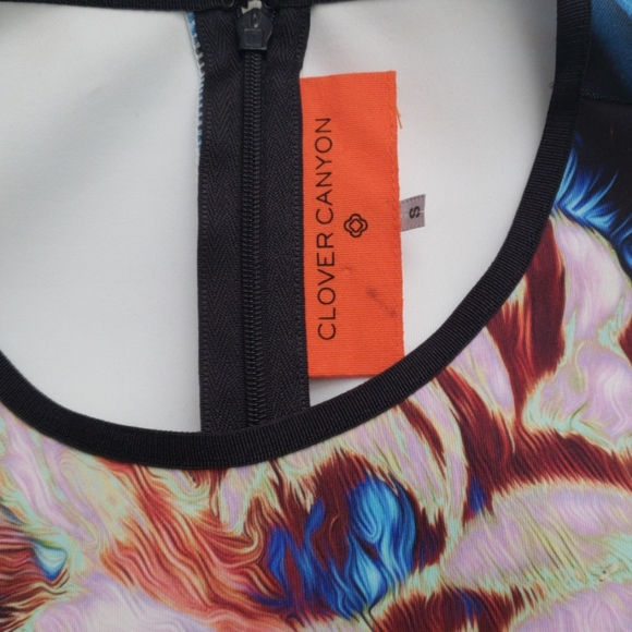 Clover Canyon Women black Top S - Picture 3 of 4